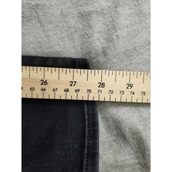 JOE'S SZ 30 FLAWLESS THE ICON MID RISE SKINNY ANKLE DENIM JEANS BLACK STRETCHY - Picture 9 of 9
